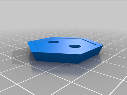 battletech hexbase solido magneti darth fraggle 3d print model - Mito3D