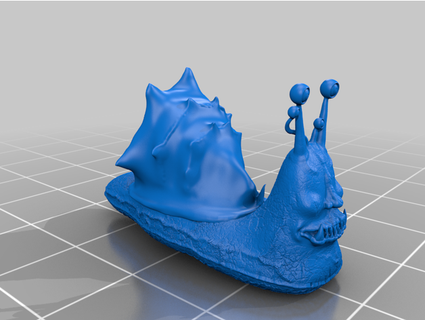 blood sucking snail mayrson  3d print model - Mito3D
