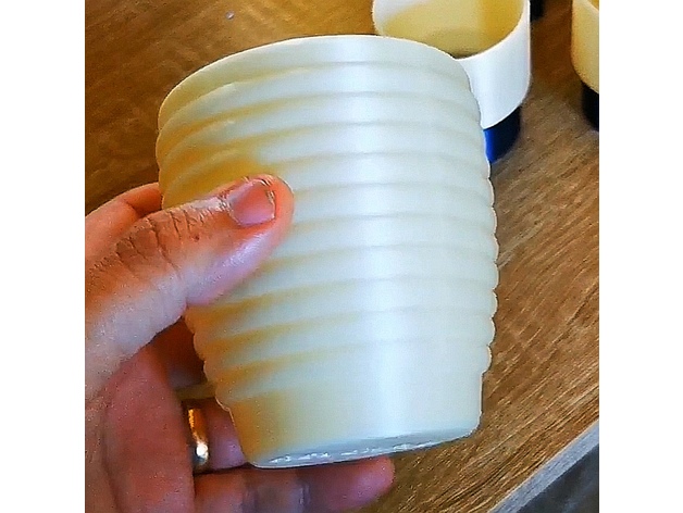 dormir taza ciscolara 3D print model - Mito3D