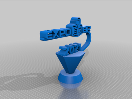 desafio expo3dbr - trof u challenge trophy erjkiller 3d print model - Mito3D