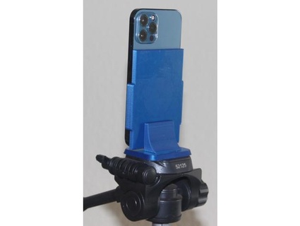 magnetic holder iphone 12 pro camera tripod bhskb 3d print model - Mito3D