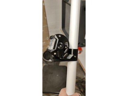 pvc pipe led mount joens 3d print model - Mito3D