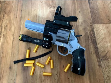picatinny accessoire rail Desteiner 39 revolver pécins 3d print model - Mito3D