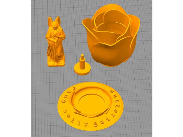 muttertag Mutter muttertagsgeschenk Rose engel bl te Geschenk Engel Blume ronaldi40 3D print model - Mito3D