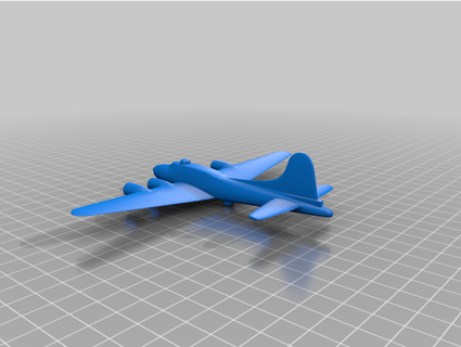 b-17g jpoponea 3d print model - Mito3D