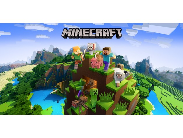 Minecraft litofania lithophane 3d 3D print model - Mito3D