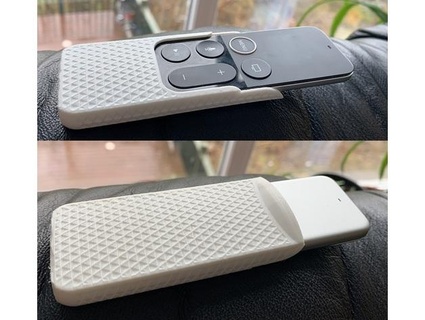apple tv remote case - v2 kaszap 3d print model - Mito3D