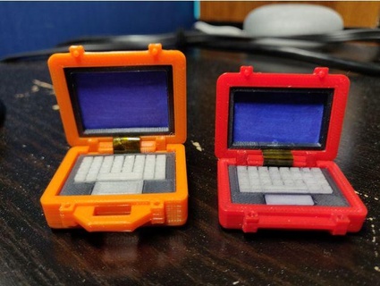 miniature laptop insert hinged mini pelican case 20 jq910 3d print model - Mito3D