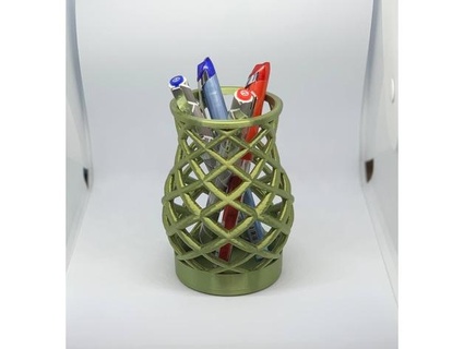 spiral pen holder hayder92 3d print model - Mito3D