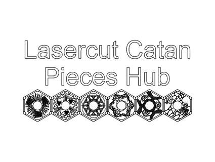 catan individual pieces hub nictom96 3d print model - Mito3D