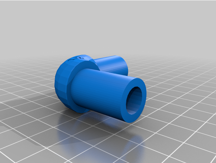 1 2 pvc elbow plug style natepowers 3d print model - Mito3D