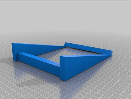 ordenador portátil cuña mesa mikethewolf 3d print model - Mito3D