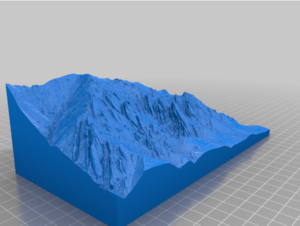 boulder colorado flatirons suveck 3d print model - Mito3D