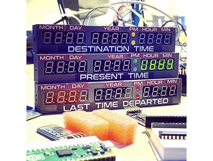 time circuit back future kevinmcaleer 3d print model - Mito3D