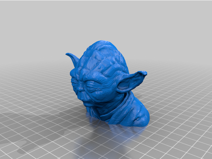 Yoda Büste liamlugay 3d print model - Mito3D