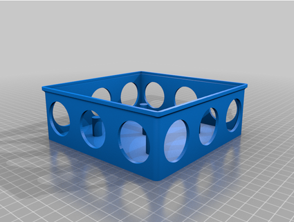 Katze Spielzeug Box wooliestcircle2 3d print model - Mito3D