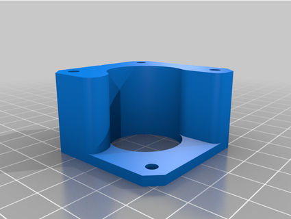 polar Drawbot motor suporte fabcafebastia 3d print model - Mito3D