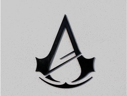 assassin's creed unity logo wall decoration zvedak 3d print model - Mito3D