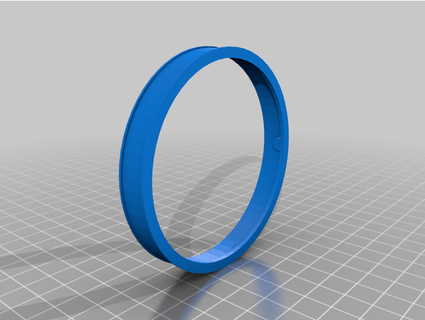 Hasselblad 80mm 28 cf Linse Fokus Ring harg 3d print model - Mito3D