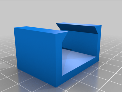 clip scatola bosch trapano linea 3d print model - Mito3D