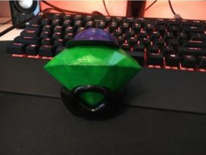 oney plays tomar emerald walderp 3d print model - Mito3D