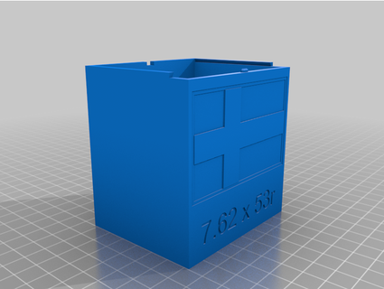 762x54r 53r ammo boxes theslowestbro 3d print model - Mito3D