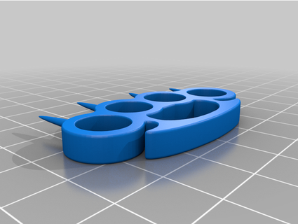 spike-knuckles jbuehler2 3d print model - Mito3D