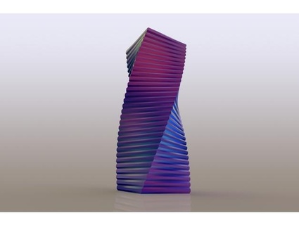 Akkordeon Twist Vase Modus Cadnurd 3d print model - Mito3D