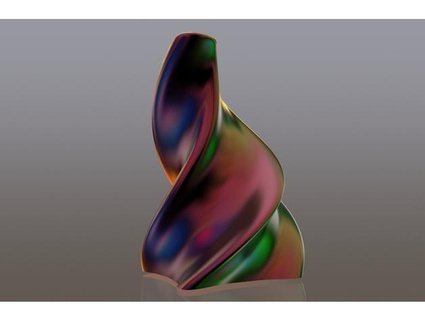 curvy model 01 - vase mode cadnurd 3d print model - Mito3D