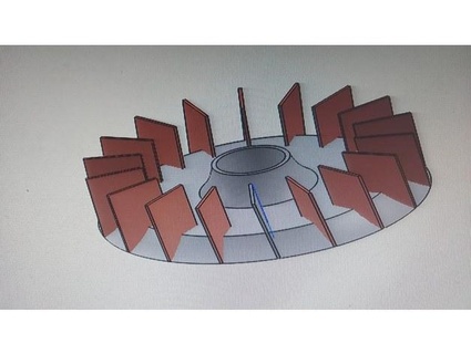 turbina pára fatiador Relva trator bustosmatias87 3d print model - Mito3D