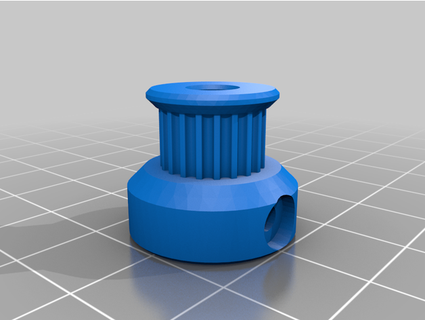 gt2 timing pulleys grouchyhedgehog 3d print model - Mito3D