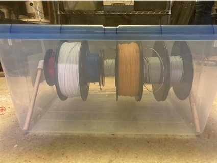 removable filament holder roprint2 3d print model - Mito3D