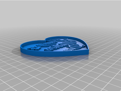 mothers day cookie cutter ukesman 3d print model - Mito3D