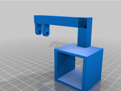 pi cam x-axis support tobbycarl 3d print model - Mito3D