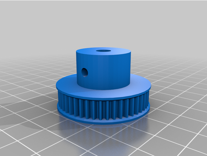 timing pulley t25 6mm 48teeth cl0 3d print model - Mito3D