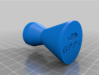 miniature painting handle magnet recess gppk 3d print model - Mito3D