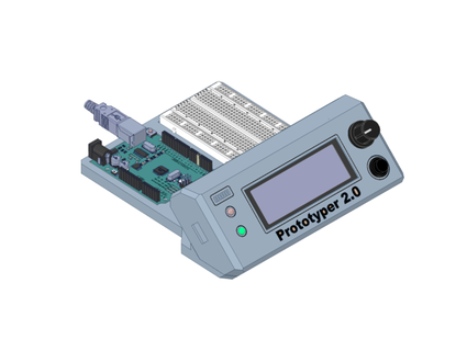 arduino prototyper control read-out unit mathieurobroek 3d print model - Mito3D