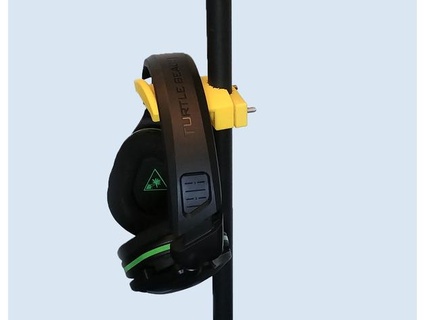 headphone clamp hanger 3deth 3d print model - Mito3D