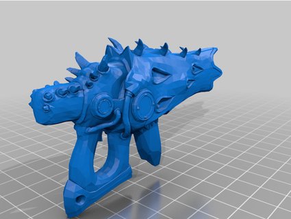 man's sky alien multitool weapon 2 - nms manicminersyt 3d print model - Mito3D