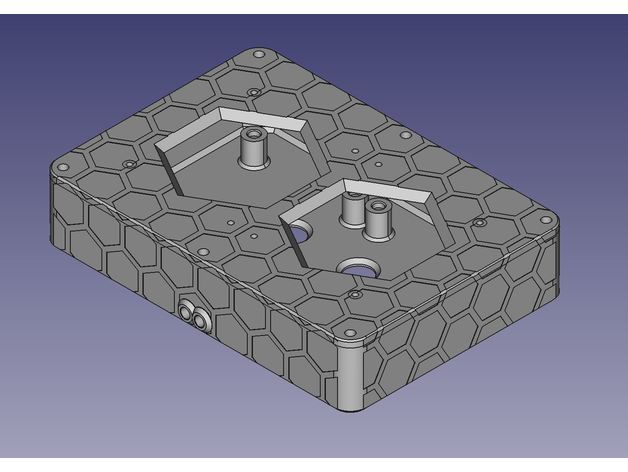 double planches couple vesc 6 enceinte aarontech2 3D print model - Mito3D