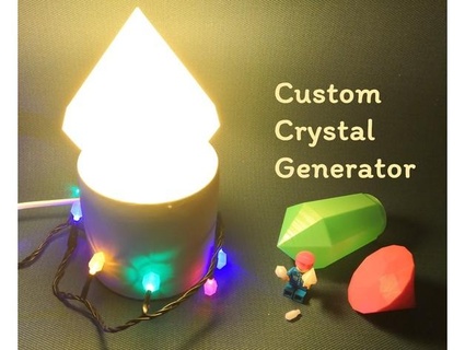 personalizzato cristallo Generatore bonebonebone 3d print model - Mito3D