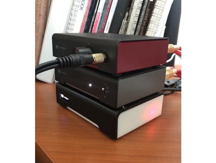 mopi v2 - schiit stack case raspberry pi 4 oled screen igfarm 3d print model - Mito3D