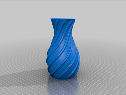spiral vase hackerbijay 3d print model - Mito3D