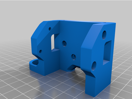 Facile lgx créalité moustique montage Solution refroidissement canal theinappropriatemaker 3d print model - Mito3D