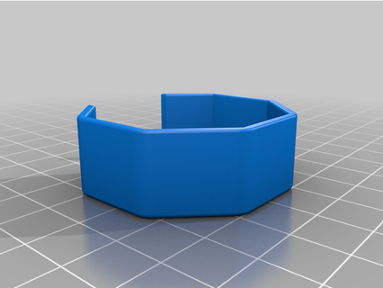 octagon m-lok hand guard bumper skippymcneal 3d print model - Mito3D