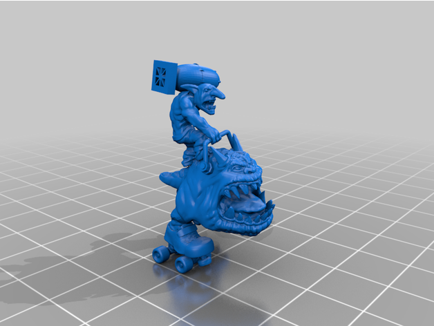 Oktarad bombsquig ziddan 3D print model - Mito3D