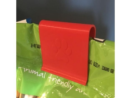 sırt çantası klips köpek Gıda kabaca öğütmek schlab 3d print model - Mito3D