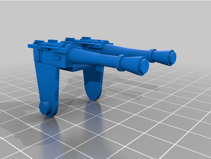 star wars imperial transport cannon ungryjoe 3d print model - Mito3D