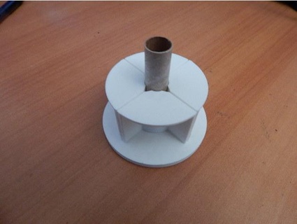 bt 5 yüzgeç hizalama kılavuz haç biçiminde jackhidrazin 3d print model - Mito3D
