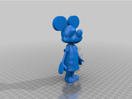 toontown mouse female whyme3d 3d print model - Mito3D